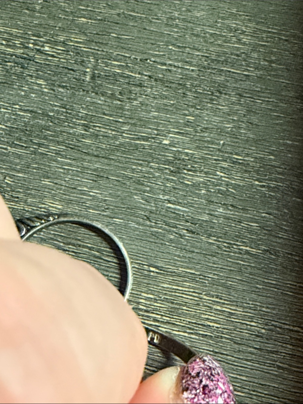 Premier Designs Braided Silver Band Stack Trio Rings - Picture 4 of 4